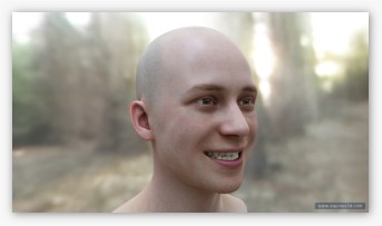 EQUINOX-3D 3D CAD rendering photorealism, photorealistic human face, CGI human, facial expressions, happy, sad, blendshape animation.