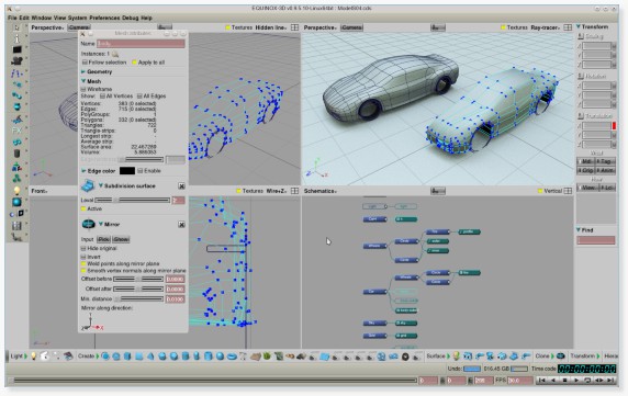 EQUINOX 3D Tesla Model S, work in progress (Gabor Nagy).